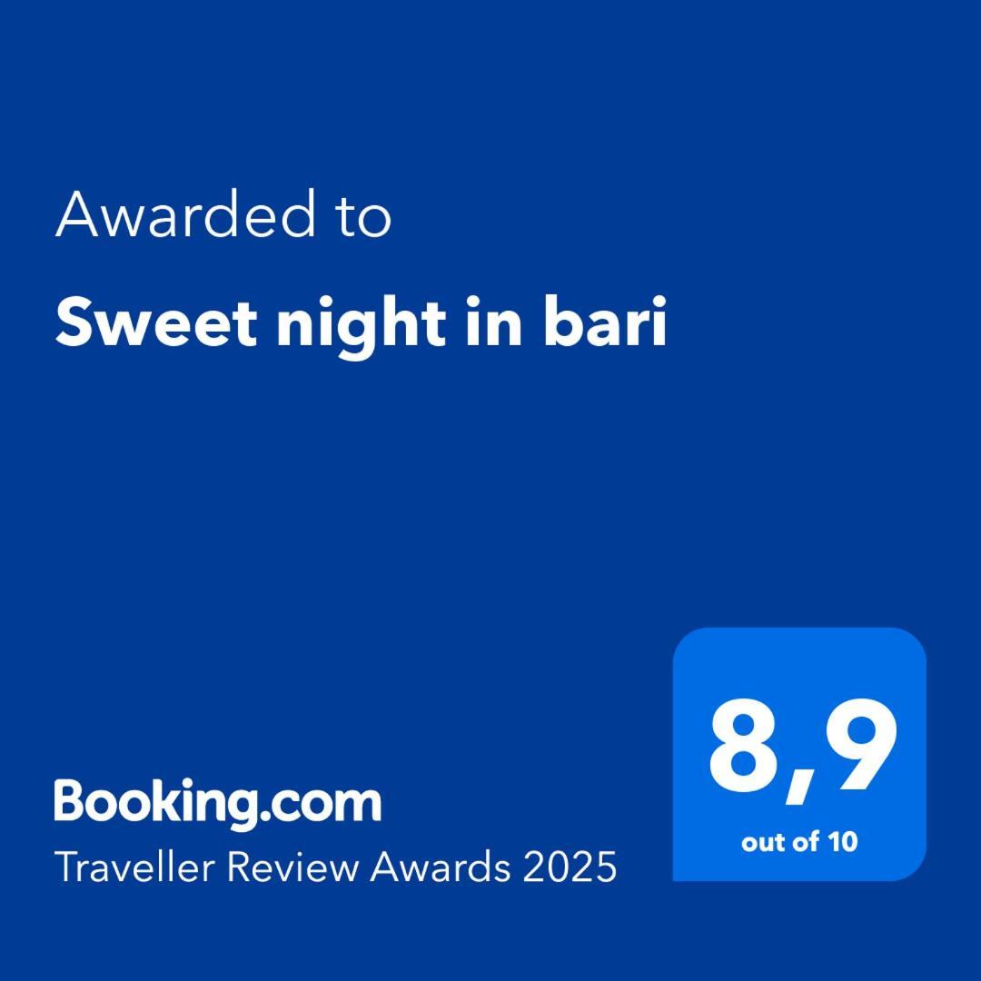 Sweet Night In Bari Leilighet Eksteriør bilde